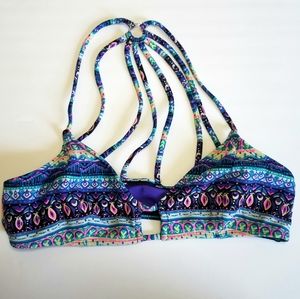 PacSun LA Hearts Bikini Top Detailed Back M